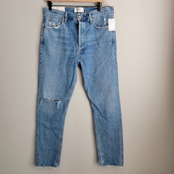 AGOLDE Jamie Hi Rise Classic Jeans in Sizzle size 29 NWT - Picture 7 of 13